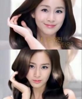 คิมแตฮี (Kim Tae Hee) เป็นพรีเซ็นเตอร์ให้กับทาง LG Household and Health Care 