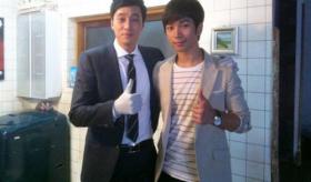 G.O ถ่ายภาพกับโซจิซบ (So Ji Sub) 