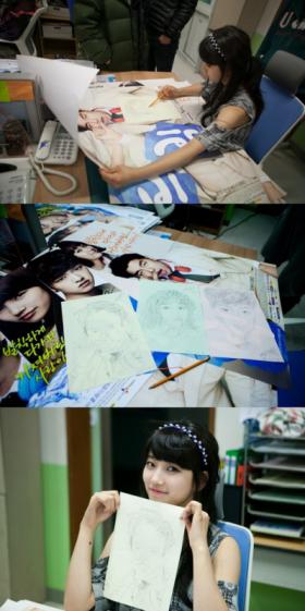 ฝีมือการวาดภาพของ Suzy!