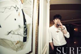 อีดงวุค (Lee Dong Wook) ถ่ายภาพในนิตยสาร Sure