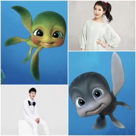 IU และ คิควาง (Ki Kwang) พากย์เสียงการ์ตูน Sammy’s Adventures 2