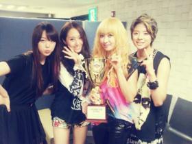 เพลง Electric Shock ของวง f(x) คว้ารางวัลจากรายการ Show Champion 