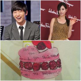 จินอูน (Jin Woon) ได้รับของขวัญจากซอฮยอน (Seo Hyun)?