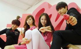 สมาชิกในค่าย SM Entertainment ไปที่งานนิทรรศการ S.M.ART Exhibition 