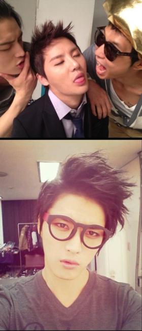 แจจุง (Jae Joong) ทักทายแฟนๆ ด้วยภาพตลกๆ