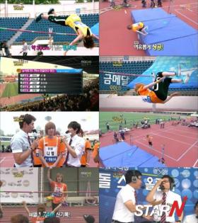 Niel  คว้าเหรียญทองสำหรับการกระโดดสูงจาก Idol Star Olympics!