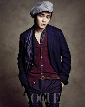 ยูซึงโฮ (Yoo Seung Ho) ถ่ายภาพหน้าปกนิตยสารผู้หญิง Vogue!