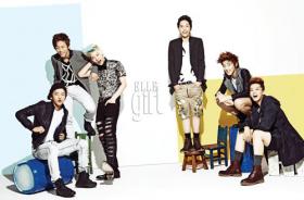 วง B.A.P ถ่ายภาพในนิตยสาร Elle