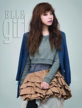 Juniel ถ่ายภาพนิตยสาร Elle
