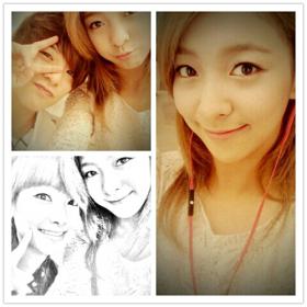 Luna ให้กำลังใจสนับสนุนซอลลี่ (Sulli) และมินโฮ (Min Ho)!