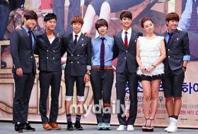 นักแสดงจากละครเรื่อง To the Beautiful You ร่วมในรายการ Strong Heart 