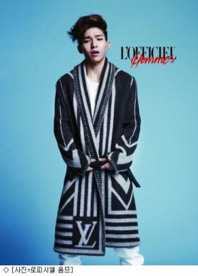 Daniel ถ่ายภาพนิตยสารชาย L’Officiel Hommes