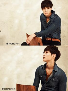 คิมฮยอนจุง (Kim Hyun Joong) ถ่ายภาพสำหรับแบรนด์ Hang Ten