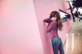 Tiffany ถ่ายภาพสำหรับนิตยสาร W