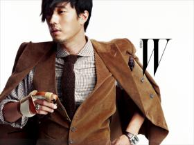 โซจิซบ (So Ji Sub) ถ่ายภาพในนิตยสาร W