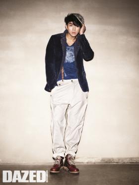 ซีลอง (Seulong) ถ่ายภาพสำหรับนิตยสารแฟชั่น Dazed and Confused