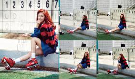 คูฮาร่า (Goo Hara) ถ่ายภาพโฆษณาแบรนด์ Lacoste!