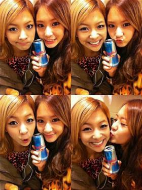 Krystal ทักทายแฟนๆ ด้วยภาพถ่ายกับ Luna