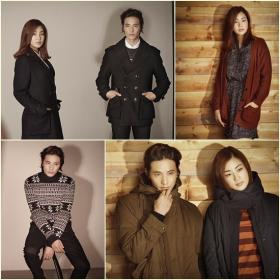 วอนบิน (Won Bin) และคังโซระ (Kang So Ra)ถ่ายภาพแบรนด์ Basic House 