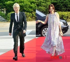 จุนซู (Junsu) จากวง JYJ และโอ๊คจูฮยอน (Ok Joo Hyun) รับรางวัลงาน Korean Musical Awards ครั้งที่ 18