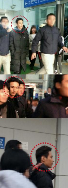 วอนบิน (Won Bin) ขึ้นรถไฟใต้ดิน?