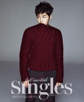 ซงจุงกิ (Song Joong Ki) ถ่ายภาพหน้าปกนิตยสาร Singles