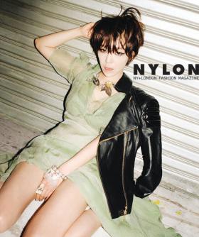 กาอิน (Ga In) ถ่ายภาพในนิตยสาร Nylon 