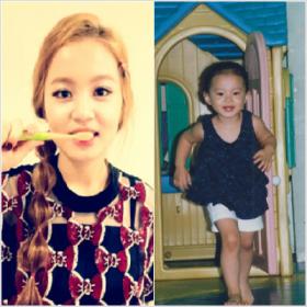 ภาพวัยเด็กของอีฮี (Lee Hi)