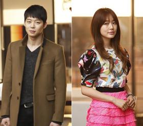 ยูชอน (Yoochun) และยูนอึนเฮ (Yoon Eun Hye) ร่วมกันมอบของขวัญให้ทีมงานละคร I Miss You!