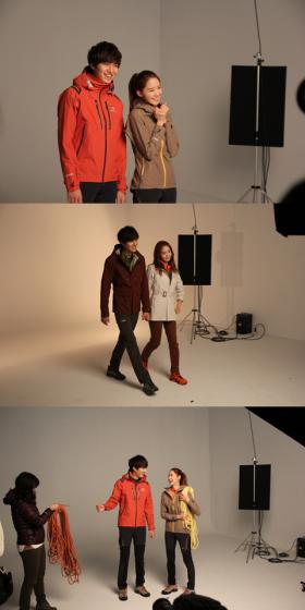 อีมินโฮ (Lee Min Ho) และยูนอา (YoonA) ถ่ายภาพคอลเลคชั่นใหม่สำหรับ Eider 