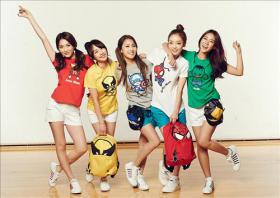 วง Kara เป็นพรีเซ็นเตอร์โฆษณาให้กับแบรนด์ K-Swiss