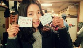 ปาร์คชินเฮ (Park Shin Hye) ฉลองความสำเร็จของภาพยนตร์เรื่อง Miracle of Cell No.7 