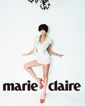 ฮวางจองอึม (Hwang Jung Eum) ถ่ายภาพนิตยสาร Marie Claire 