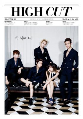 วง SHINee และ Victoria ถ่ายภาพในนิตยสาร High Cut ด้วยกัน!