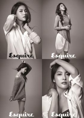 กยูริ (Gyuri) ถ่ายภาพสำหรับนิตยสาร Esquire