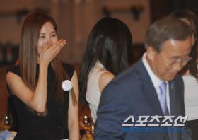 ไอดอลของไอดอล : เมื่อ “ซอฮยอน (Seo Hyun) - SNSD” พบ “บันคีมุน”	(Ban Ki-moon)