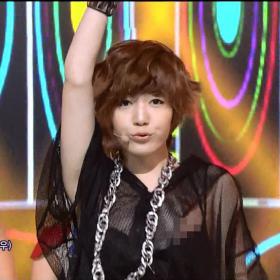 ช็อคหน้าจอ!! “ฮวายอง” (Hwa Young) T-ara จุกหลุดกลางรายการ Inkigayo