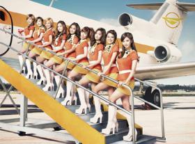 Girls&#039; Generation (SNSD) แปลงโฉมเป็น &quot;แอร์โฮสเตส&quot; สุดสวย