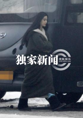 ฟั่นปิงปิง (Fan Bing Bing) ในกองถ่าย Iron Man 3