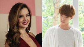 เซฮุน (Se Hun) วง EXO ฟินสุด เป็นติ่ง มิแรนดา เคอร์ (Miranda Kerr) ส่งซีดีพร้อมลายเซ็นให้ด้านฝ่ายหญิงร่วมอวยพรวันเกิด