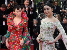 นางพญาเมืองคานส์ ฟ่านปิงปิง (Fan Bing Bing) โดนนักแสดงรุ่นน้อง จางซินอีว์ (Viann Zhang) ทาบรัศมี