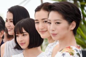 สวยวิ้งสไตล์ญี่ปุ่น!!! 4 สาวพี่น้องเปิดตัวหนัง Umimachi Diary ที่เมืองคานส์