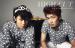 ฮีชอล (Hee Chul) และจองโม (Jung Mo) ถ่ายภาพในนิตยสาร High Cut