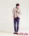 ลีจงซอค (Lee Jong Suk) ถ่ายภาพในนิตยสาร In Style