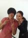 แทคยอน (Taecyeon) ไปให้กำลังใจเบคจิยอง (Baek Ji Young) 