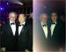 ซีวอน (Si Won) และ Psy ถ่ายภาพกับ Steven Spielberg