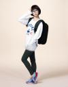 IU ถ่ายภาพให้กับแบรนด์ Le Coq Sportif 