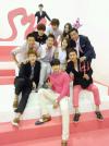 สมาชิกในค่าย SM Entertainment ไปที่งานนิทรรศการ S.M.ART Exhibition 