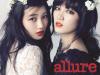 Suzy และเจีย (Jia) ถ่ายภาพสำหรับนิตยสาร Allure 