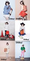 ซอลลี่ (Sulli) ถ่ายภาพในนิตยสารแฟชั่น Oh Boy